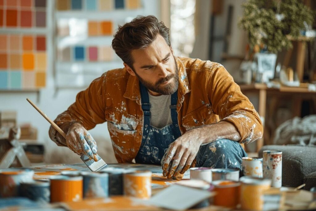 Coût peinture m² : erreurs à éviter pour payer moins