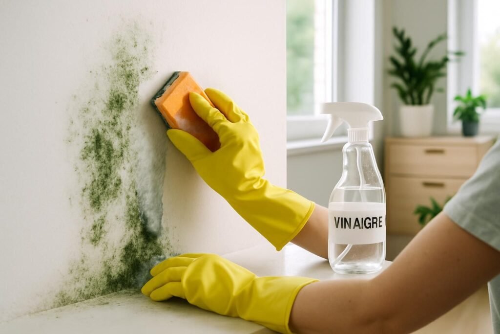 Nettoyer moisissure mur : méthodes efficaces et solutions durables