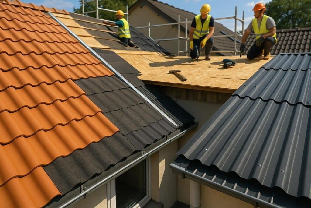 Prix refaire toiture : budget réel selon surface et matériaux