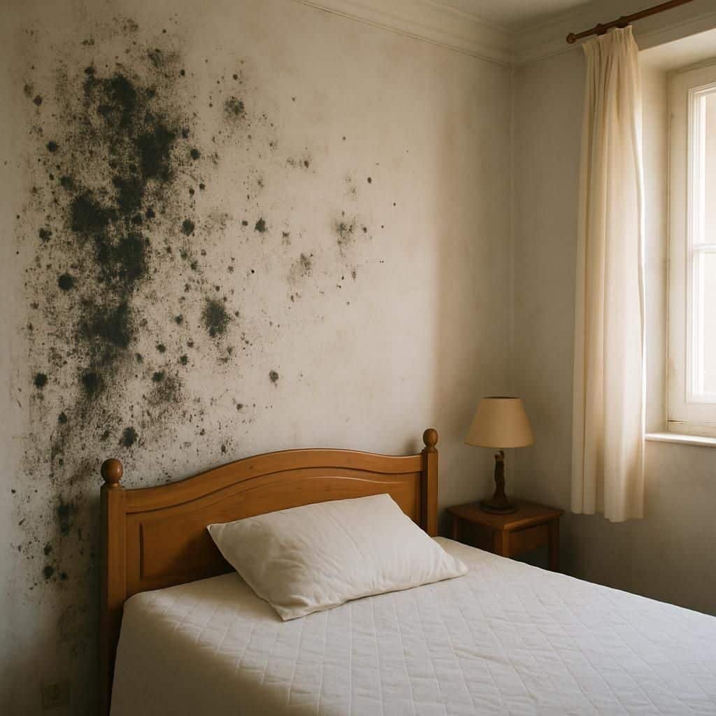 Découvrez les causes, les dangers et les solutions efficaces pour éliminer la moisissure sur les murs de votre chambre et préserver votre santé.