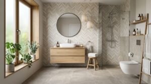 Découvrez notre sélection de carrelage pour salle de bain chez Leroy Merlin : styles variés, résistants et faciles à entretenir pour une décoration moderne et élégante.