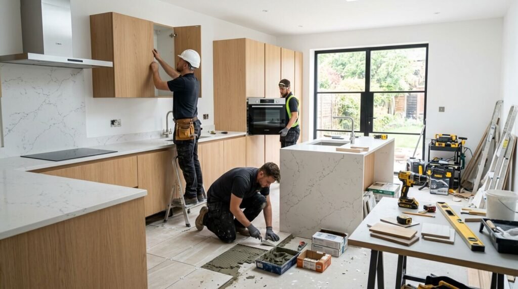 Découvrez notre guide complet des tarifs de rénovation de cuisine en 2026 pour bien préparer votre budget et réaliser vos travaux en toute sérénité.