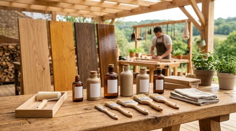 Découvrez les solutions 2026 pour le traitement du bois extérieur : huiles, lasures et vernis adaptés pour protéger et embellir vos surfaces en bois contre les intempéries.