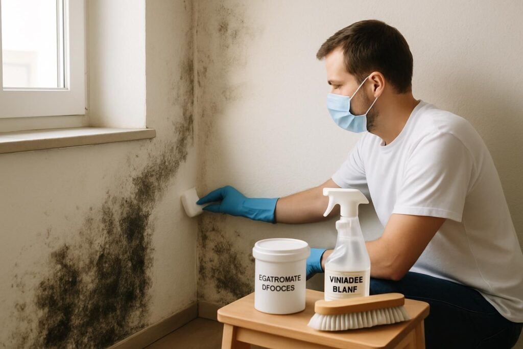 Traitement de la moisissure sur un mur : solutions simples et durables