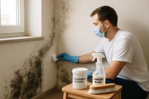 Traitement de la moisissure sur un mur : solutions simples et durables