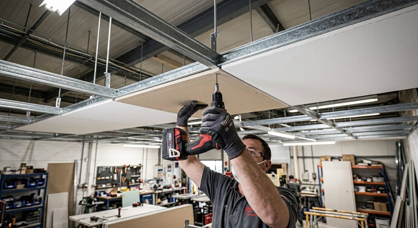Découvrez étape par étape comment poser un faux plafond suspendu en placo pour améliorer l'isolation et l'esthétique de vos pièces facilement et efficacement.