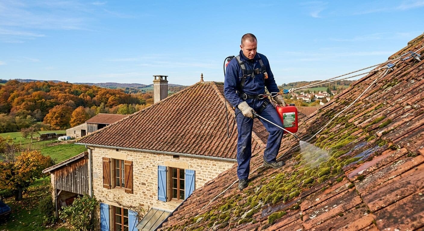 Découvrez les méthodes efficaces et conseils essentiels pour le démoussage de toiture en 2026 afin de protéger et entretenir votre toit durablement.