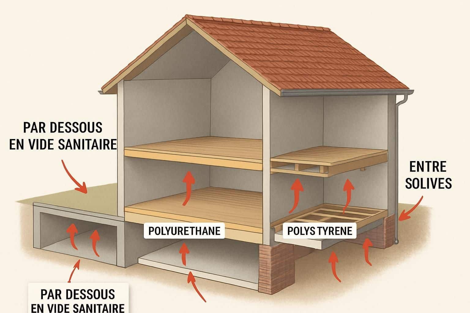 Découvrez les méthodes et matériaux efficaces pour l'isolation du plancher bas, afin d'améliorer le confort thermique et réduire les pertes d'énergie dans votre habitation.